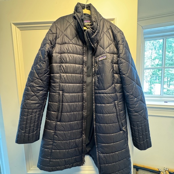 Patagonia Jackets & Blazers - Patagonia Dark Blue Quilted Jacket